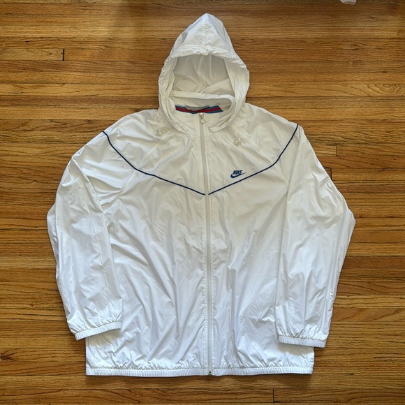Vintage Nike Windbreaker / XL / White / 2000s - Picture 3 of 8
